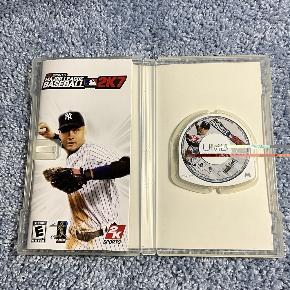 PSP Major League Baseball 2K7 (Sony PSP, 2007) Playstation Portable - Picture 3 of 5